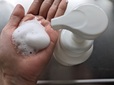 【ナノソイコロイド アプローズプレミアム】原液を泡タイプのポンプボトルに詰めかえれば泡にもなります