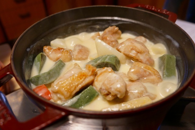 白みそシチュー