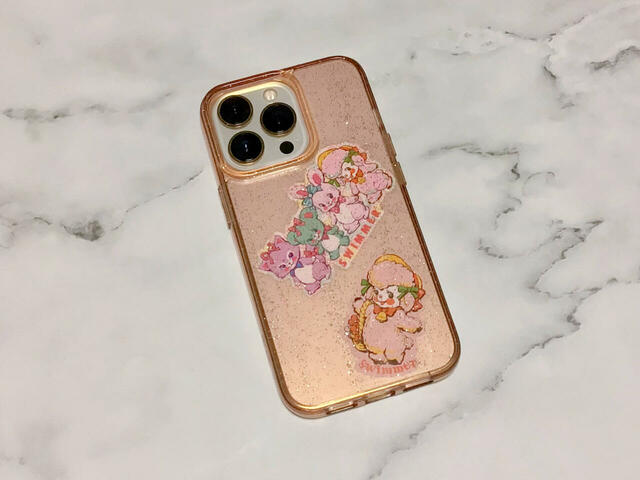 スマホに挟むのにちょうど良いサイズ感がうれしい♪