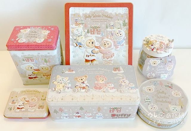 「ダッフィー&フレンズのウィンターホリデー」お菓子5種類とココア