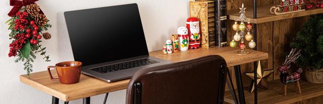 【ニトリ】ワークスペースもクリスマス仕様に♪