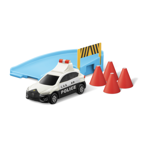 【第2弾】カーブ道路＆マツダCX-5パトロールカー