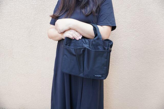 ハンドバッグとしても使える