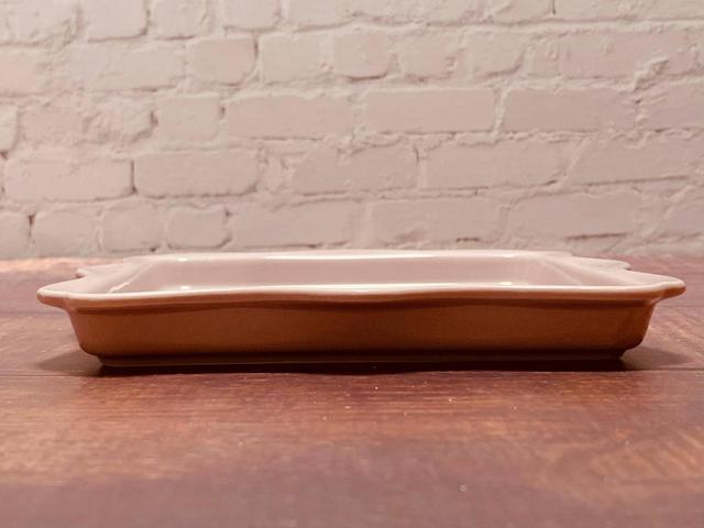 【Francfranc（フランフラン）】フリル　トーストプレート　ピンク／税込1,200円