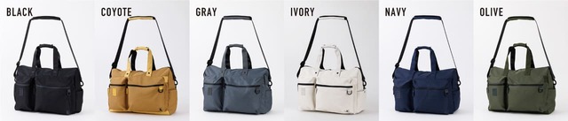 【アネロ「2WAY ボストンバッグ」¥9,350】カラーは6色展開