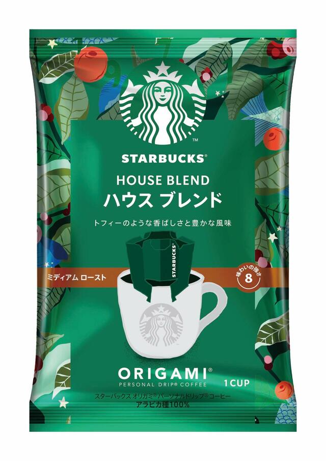 スターバックス オリガミ® パーソナルドリップ® コーヒー(1個入り) ハウス ブレンド 価格:各149円(税込160.92円)【セブン‐イレブン×スターバックス】