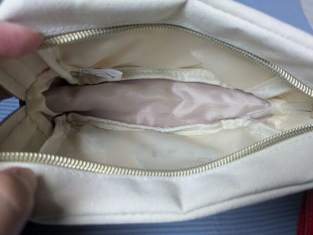 マチをポーチの中から見てみました
