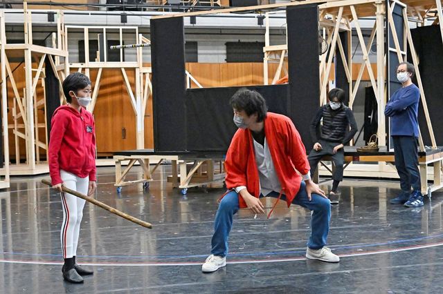 劇団四季オリジナルミュージカル『バケモノの子』稽古風景