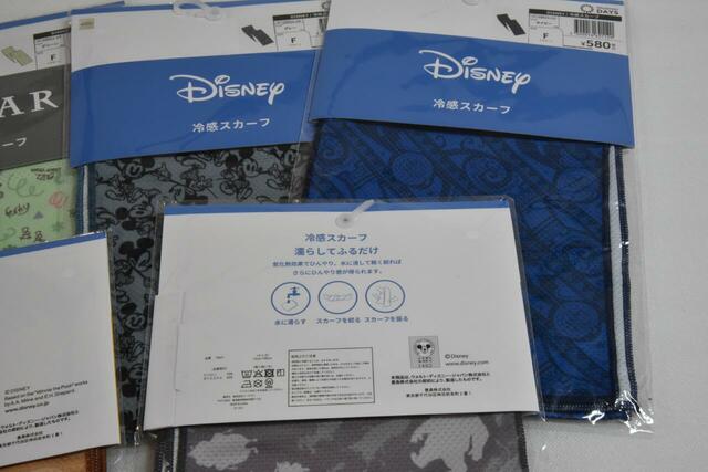 【ワークマン】Disney冷感スカーフ 580円(税込)