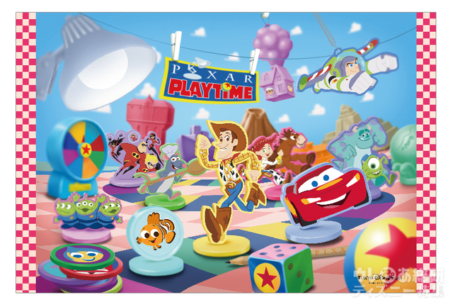 レジャーシート 650円｜（収納バッグ）縦約25×横約20㎝ （シート）縦約60×横約90㎝｜東京ディズニーシー「ピクサー・プレイタイム」｜【販売店舗】エンポーリオ