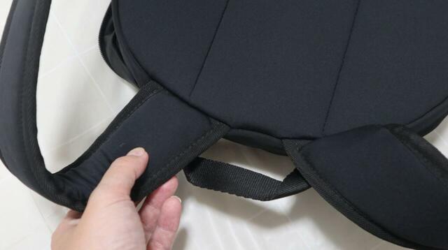 【adidas（アディダス） マストハブ バックパック】ショルダーベルトにはクッション性があり、背負ったときの負担感を軽減してくれます♪