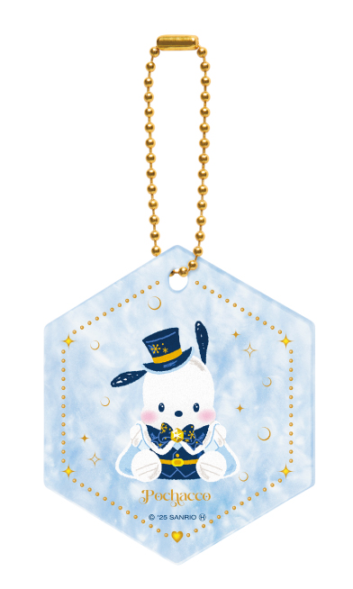 E賞：アクリルチャーム｜Happyくじ「Sanrio characters Holiday Collection」