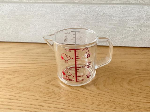 【ニトリ デコホーム／計量カップ 200ml】小さめサイズの計量カップ