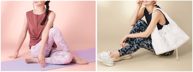 【Francfranc】モチベーションがアップするウェアは2色展開