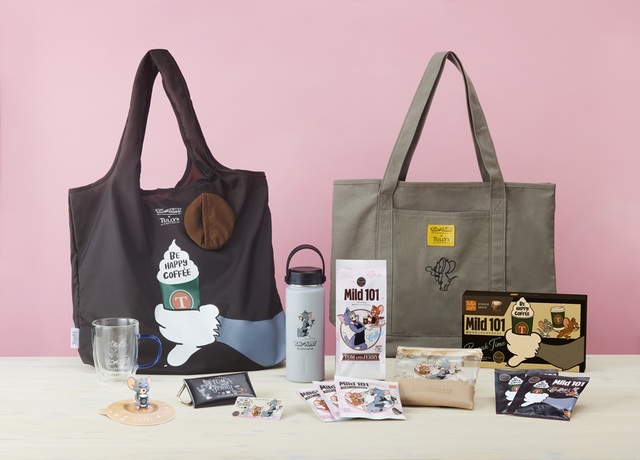 「タリーズコーヒー×トムとジェリー（グッズ・ビーンズ）」＜期間：2025年2月5日〜＞【タリーズコーヒーと「トムとジェリー」の2025年コラボ♪「桜舞う ハニークリームラテ」や限定フード＆グッズ販売！】