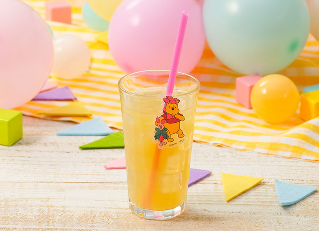 アップルジュース 1,190円|「くまのプーさん」FUNNY & HUNNY OH MY CAFE