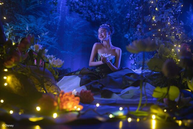 リトル・マーサ 横浜店｜「ディズニー ウエディングドレスコレクション」着用フォトプラン｜撮影例／ティアナ