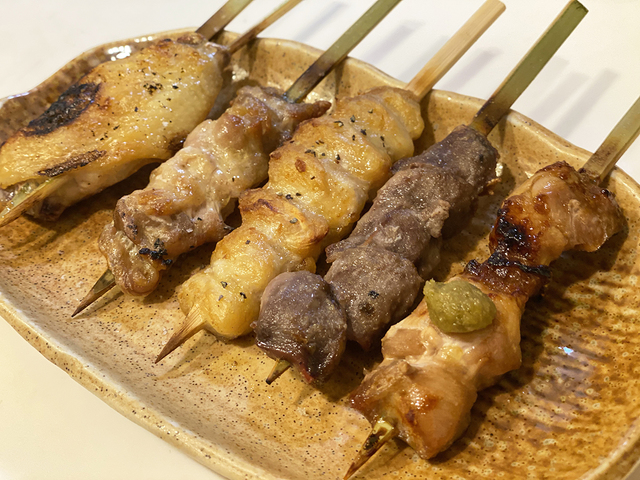 それぞれの薬味で仕上げ