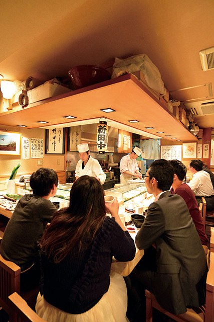 すし処 新田中（都立大学） 内観