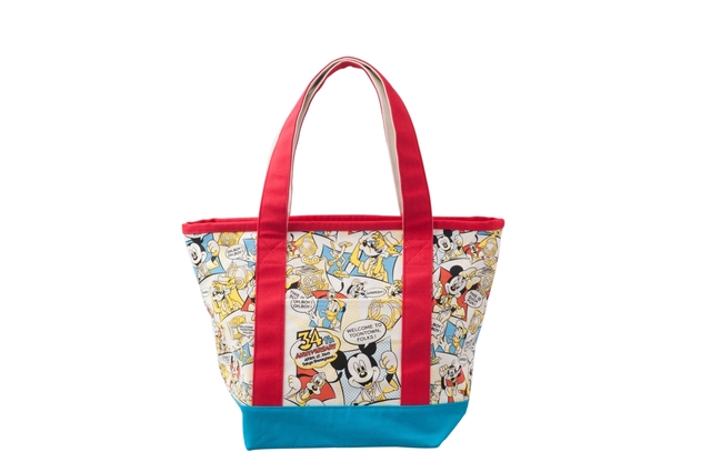 トートバッグ 3,900円｜幅約45×高さ約31×マチ約20cm｜2017年4月15日（土）発売｜東京ディズニーランド｜ギャグファクトリー／ファイブ・アンド・ダイム