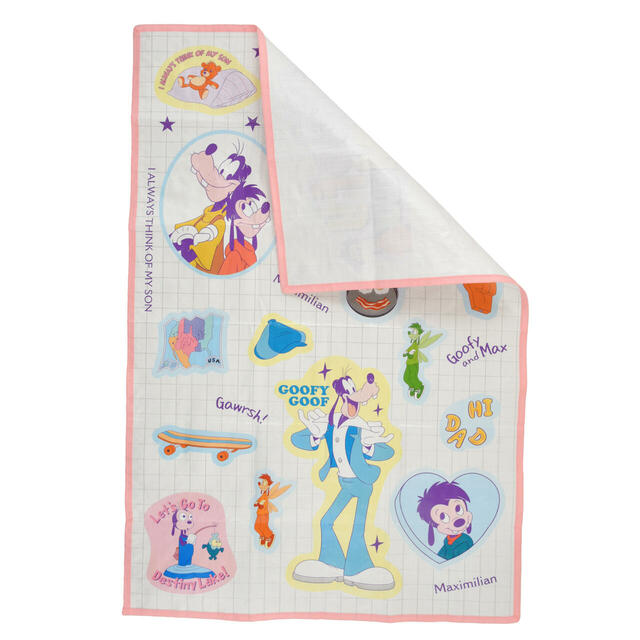 グーフィー＆マックス レジャーシート ポーチ入り GOOFY BIRTHDAY 2,200円