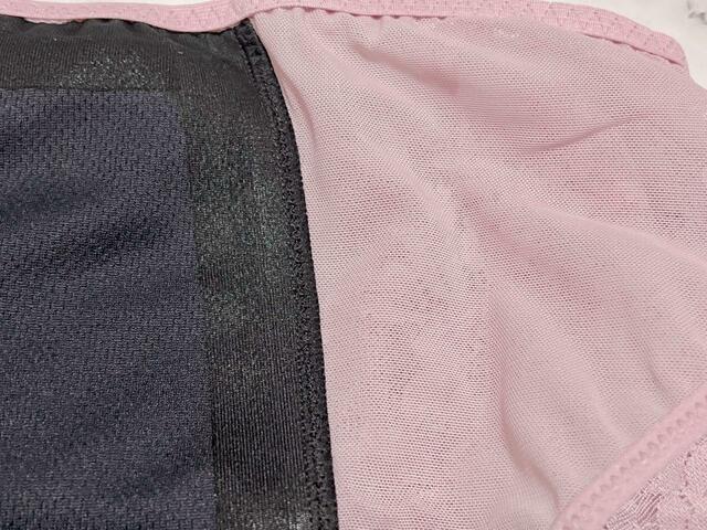 【PEACH JOHN】クロッチ部分以外もメッシュ生地なので通気性Good！