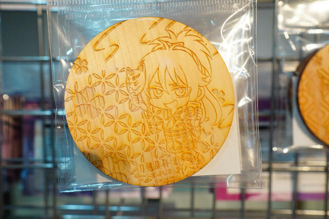 木製コースター　不動行光【「刀剣乱舞 廻」まつり ~京の軌跡~】