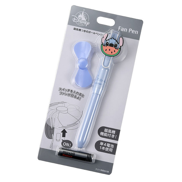 ファン付きボールペン＜スティッチ＞1,200円