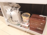 【カインズ スマートワゴンＦｉｔ】レトルト食品やお米までぴったり収まります