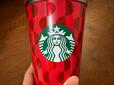 【スターバックスコーヒー　ホリデー2024ステンレスタンブラーレッド355ml】スターバックスのロゴマークが緑なので、赤×緑でクリスマスカラーになっています