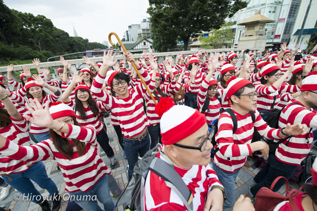 街中がウォーリーだらけ！ 過去のイベントの模様