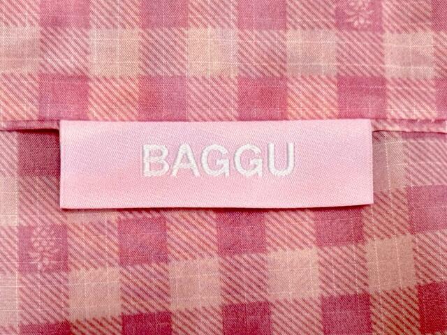 【ANA×ロンハーマン ワイキキ】「エコバッグ」タグの背面は「BAGGU」のロゴになっています♪