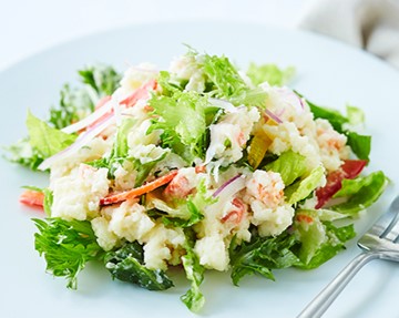 乳酸菌＆オリゴ糖　野菜たっぷりのポテトサラダ