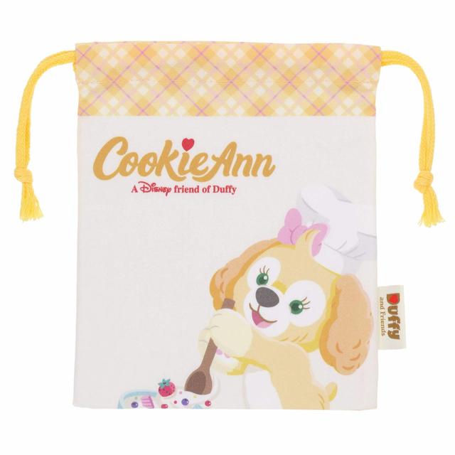 クッキー・アン きんちゃく 850円｜サイズ：縦約17×横約14×マチ約4cm｜販売店舗：東京ディズニーシー「マクダックス・デパートメントストア」｜販売日：2022年11月29日(火)