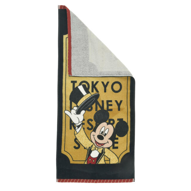 【東京ディズニーリゾート店限定】ミッキー フェイスタオル 東京ディズニーリゾート店25周年記念 1,800円