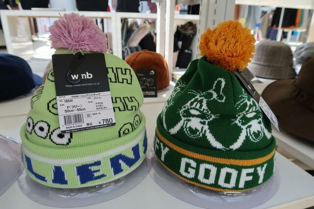 ワークマン ディズニーデザイン ジュニアニットキャップ 780円(税込)