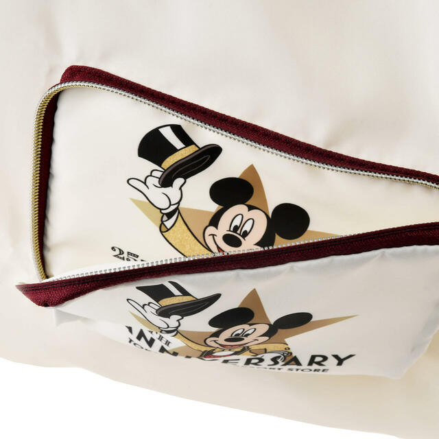 【東京ディズニーリゾート店限定】ミッキー＆フレンズ トートバッグ ポケッタブル 東京ディズニーリゾート店25周年記念 2,900円