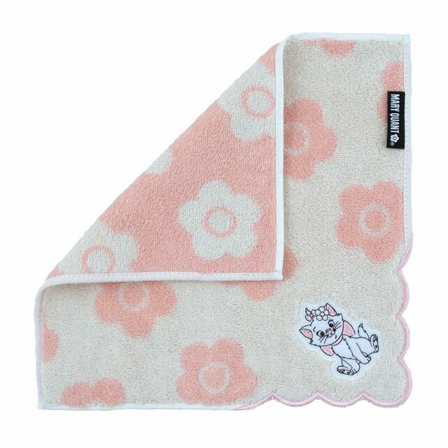 【MARY QUANT】マリー おしゃれキャット ミニタオル 900円