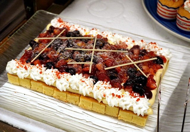 デザートもクリスマス風に