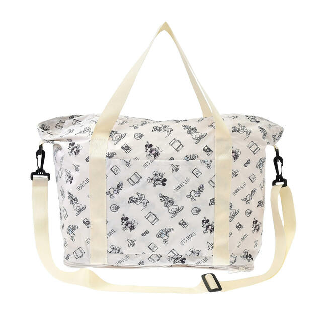 ミッキー＆フレンズ ショルダーバッグ 2WAY ポケッタブル DISNEY TRAVEL 3,800円