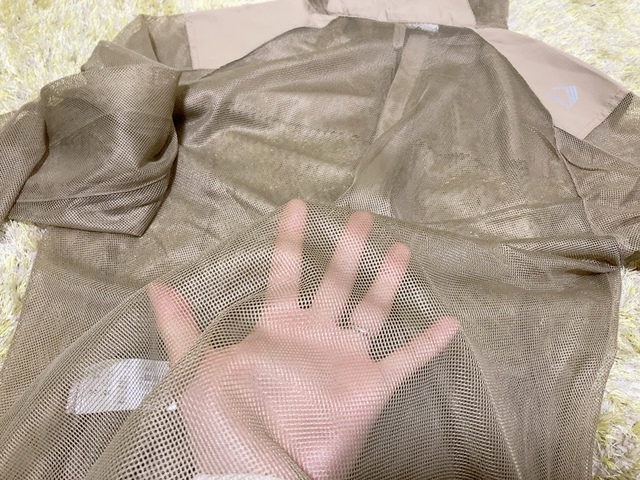 【ワークマン DIAGUARDメッシュフーディ】サラサラした肌触り