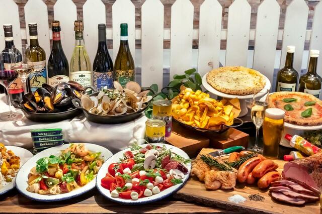 「TRATTORIA AL POMPIERE イタリアンビアガーデン」【豪華サーロインステーキ食べ放題！ソムリエワインも飲み放題！お得すぎちゃう「イタリアンビアガーデン」開催中】