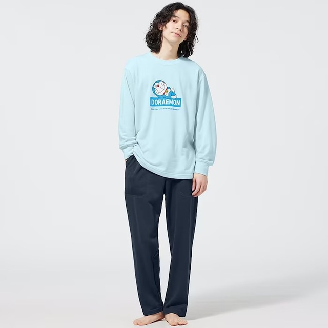 ソフトスウェットセット(長袖&ロングパンツ) DORAEMON ¥2,990