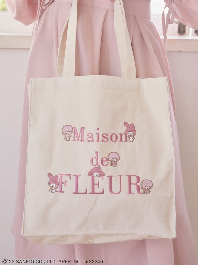 サンリオキャラクター×「Maison de FLEUR」のコラボトートバック・マイメロディ