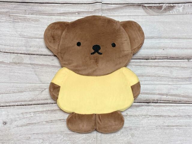 やさしく揉み、スチームアイロンをかけてあげました。かわいすぎるボリスクッションが爆誕！