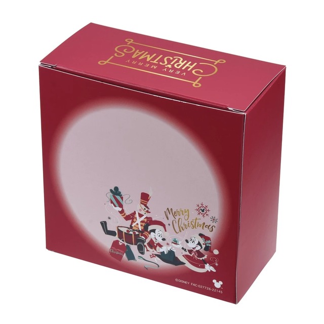 ミッキー＆フレンズ グリーティングカード ボックスタイプ DISNEY CHRISTMAS 2022 1,320円