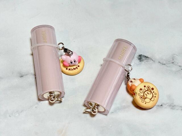 めじるしチャームにアレンジするのもおすすめ！リップにつけてもかわいい♪