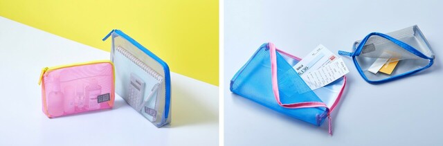 【キングジム】バッグインバッグの新タイプ「フラッティ シアー」中身が出し入れしやすい