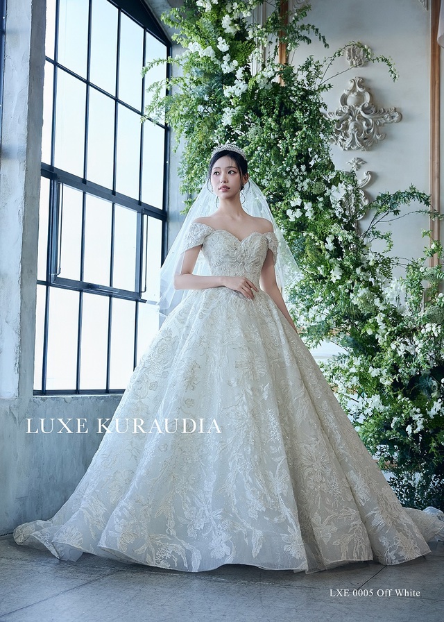 「LUXE KURAUDIA（リュクス クラウディア）」新作ウェディングドレス