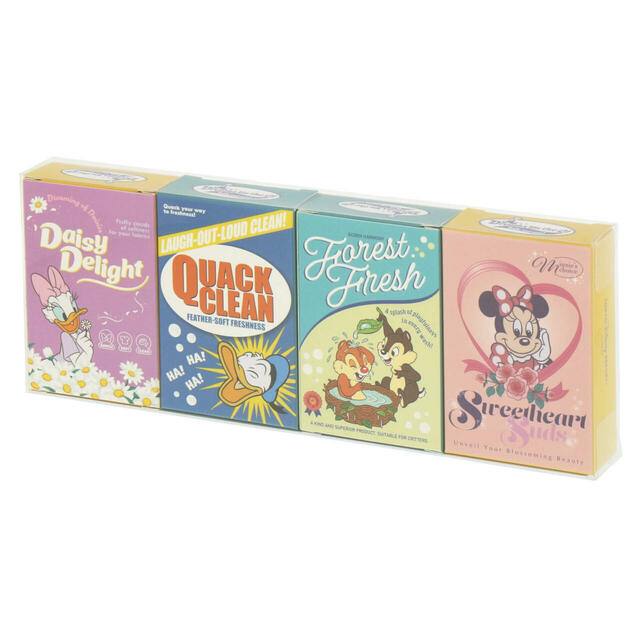 バスペタル 2,200円｜ディズニーキャラクターがいっぱいのグロサリーストアをモチーフにしたグッズ｜販売店舗：東京ディズニーランド「ホームストア」、東京ディズニーシー「ヴィラ・ドナルド・ホームショップ」｜発売日：2024年10月10日（木）